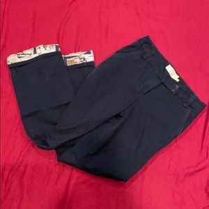 J Crew Flannel Lined Pant 